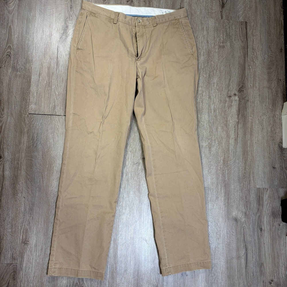 Lot of 3 Polo Ralph Lauren Mens Chino Pants 34x32 Green Blue Brown Straight - Picture 8 of 16